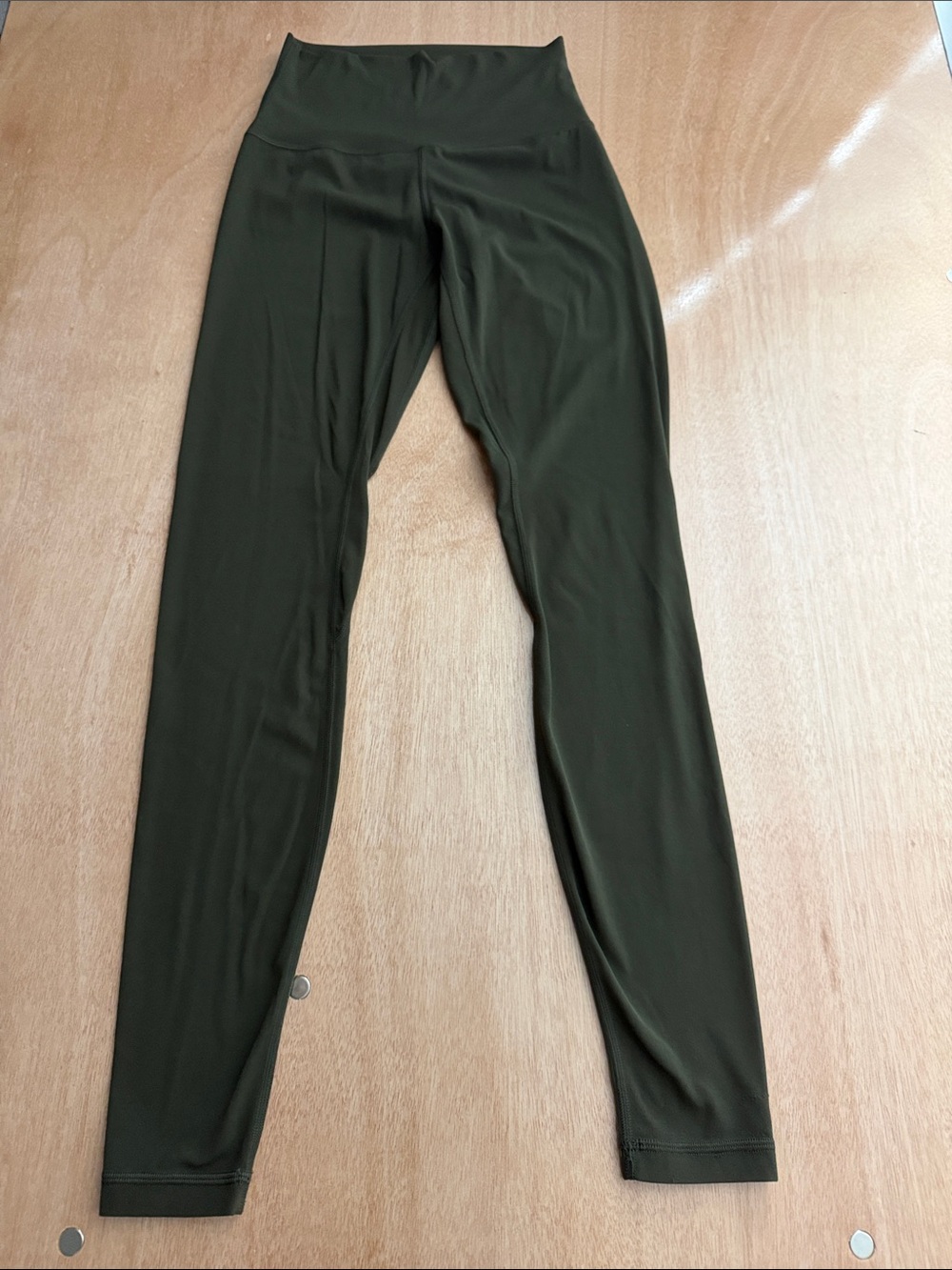 lululemon athletica Olive Green High-Rise Align Buttery Soft Leggings